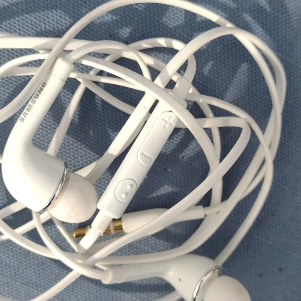 Samsung White Earbuds NWOT